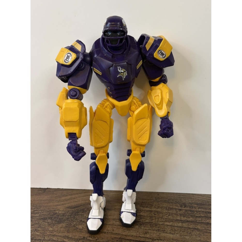 Minnesota Vikings Team Cleatus 10" Robot Figure NFL Fox Sports V2.0 Posable
